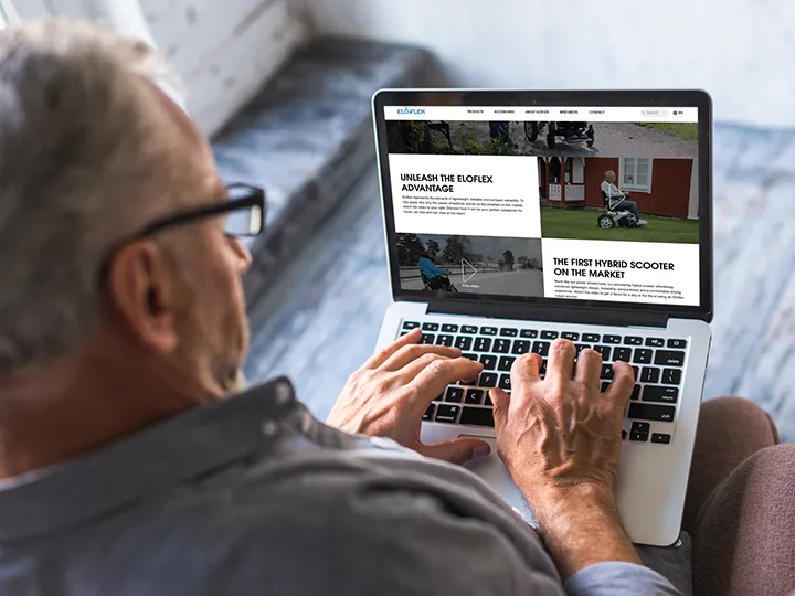 Eloflex foldable power wheelchair informational videos